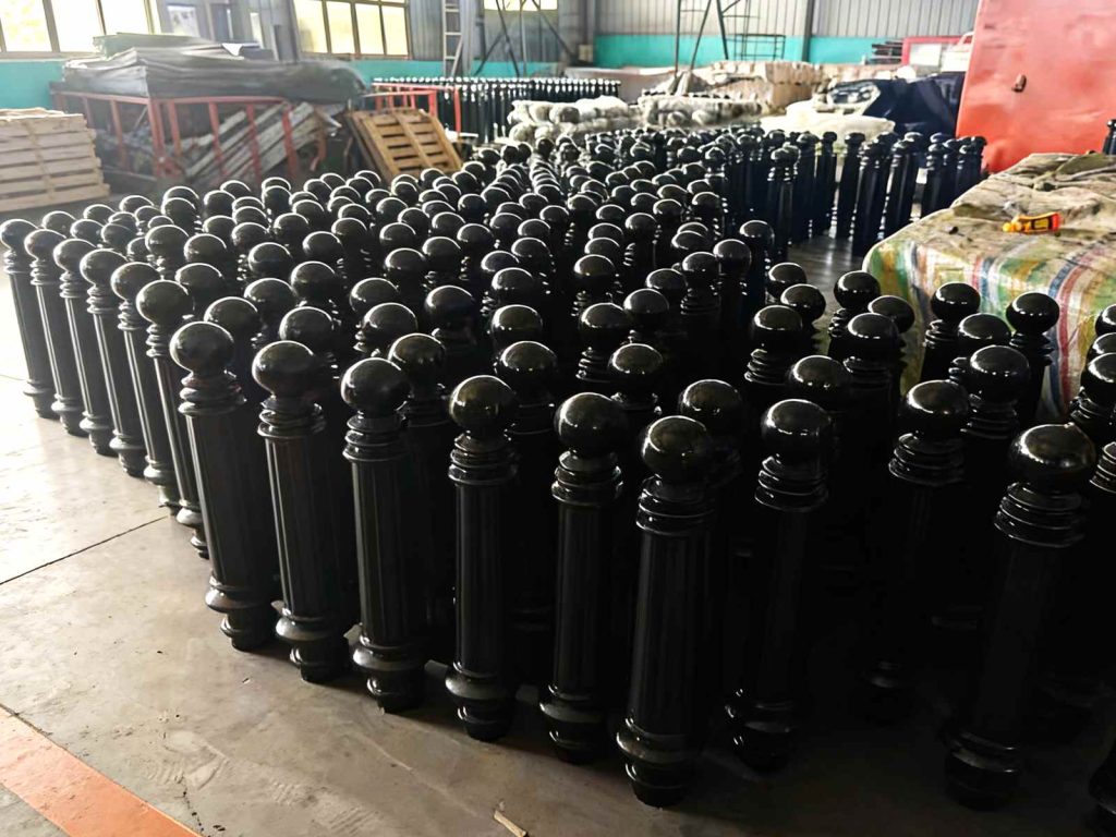 Cast Iron Bollard: Roman Column Style For Safety & Elegance